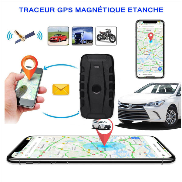 TRACEUR GPS MAGNÉTIQUE HAUT DE GAMME LK209B 10000 MAH